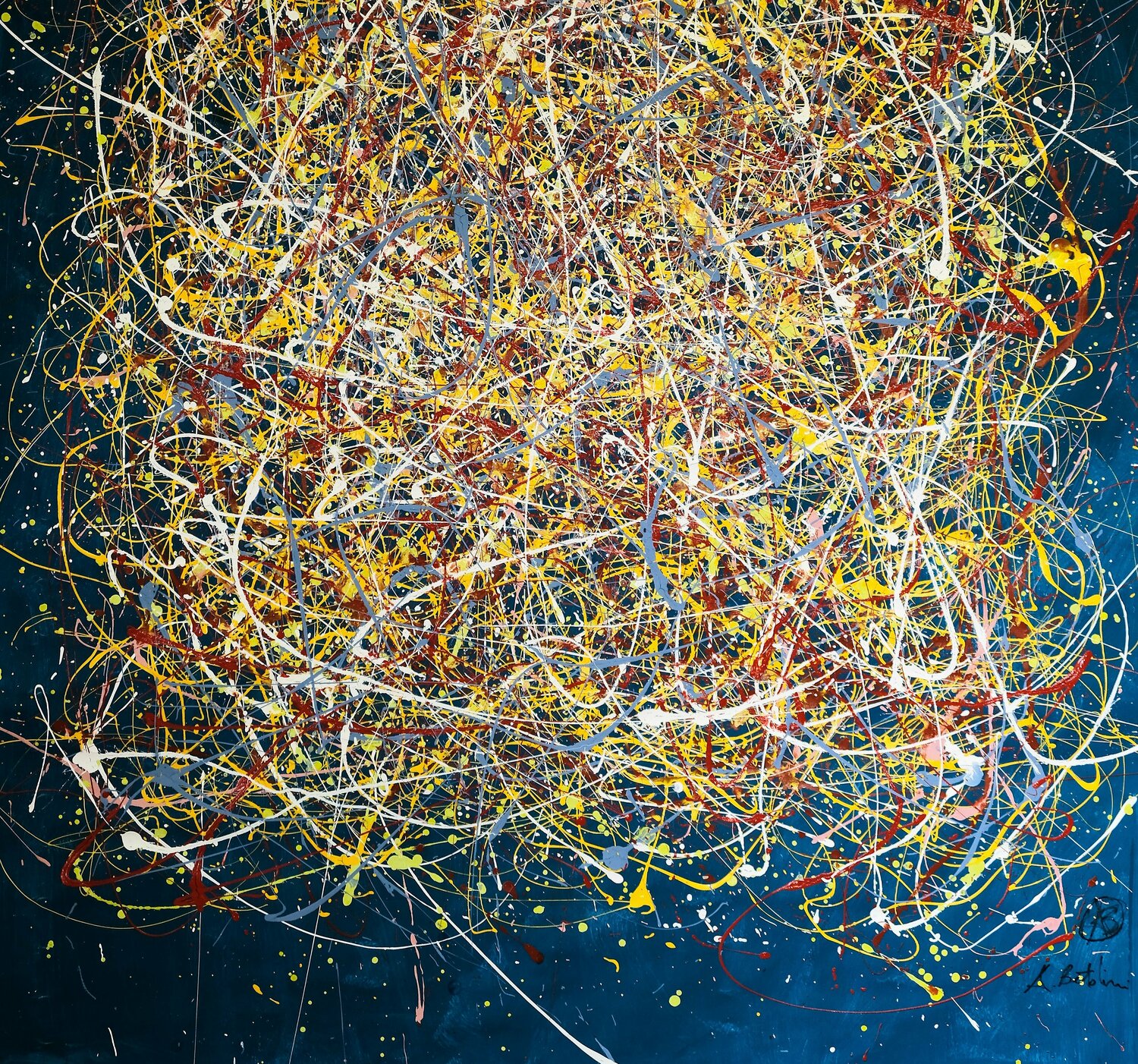 After a long Alfredo Bertolini Original painting for sale
