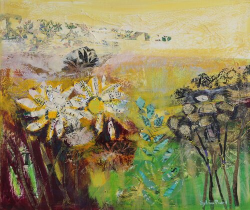 Meadow Daisies by Sylvia Paul, Painting for Sale on Select