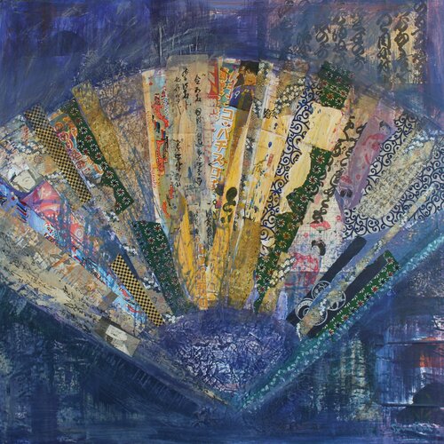 Fan by Sylvia Paul, Painting for Sale on Select