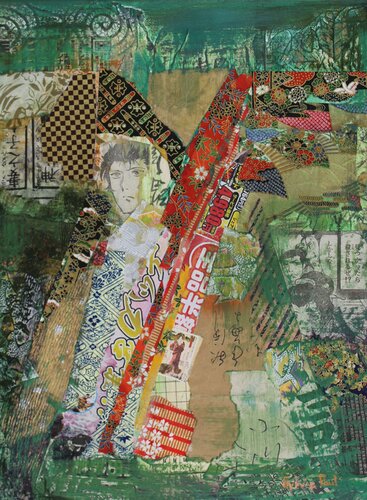 Kimono Shape by Sylvia Paul, Painting for Sale on Select