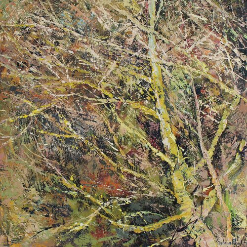 Entwined by Sylvia Paul, Painting for Sale on Select