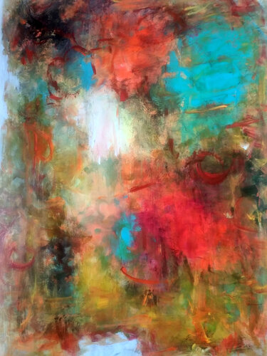 Autumn Forest by Davina Nicholas, Painting for Sale on Select
