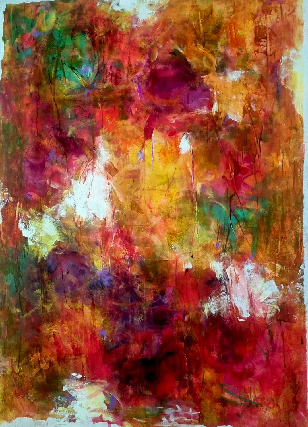 Gardeners Dream Davina Nicholas Original painting for sale