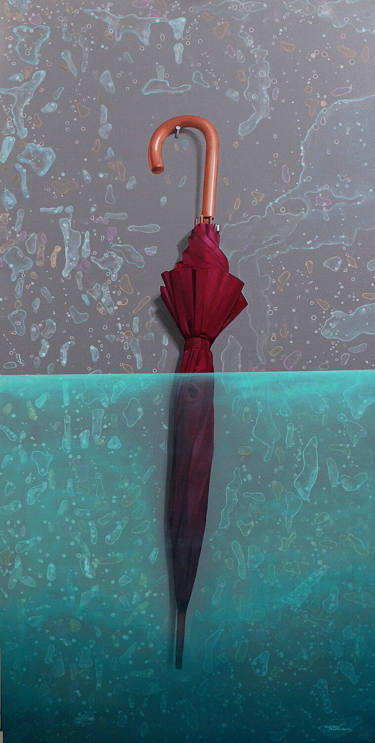 Rising waters Nijesh Mohan Original painting for sale