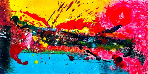 Energie de la terre 1 by Chrystèle Ferron (Nasca), Painting for Sale on Select