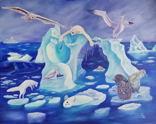 Ungehörte Schreie by Steffi Rodigas, Painting for Sale on Select