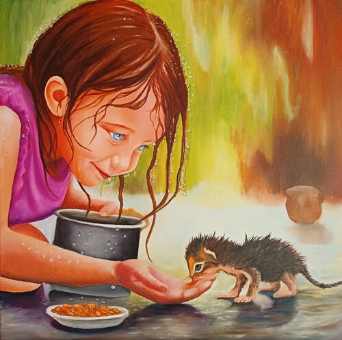 Trust II by Steffi Rodigas, Painting for Sale on Select