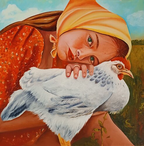 Trust III by Steffi Rodigas, Painting for Sale on Select