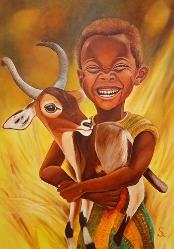LOVE II by Steffi Rodigas, Painting for Sale on Select