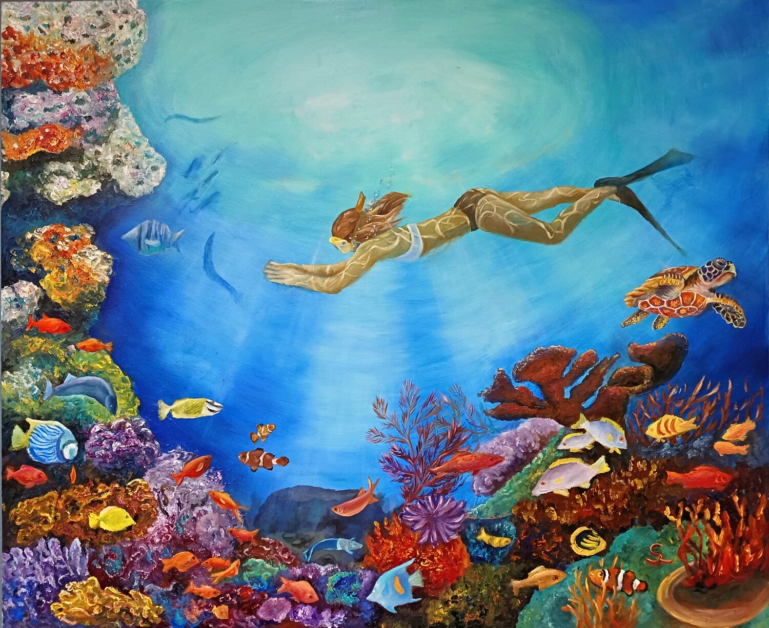 Es war einmal... Steffi Rodigas Original painting for sale