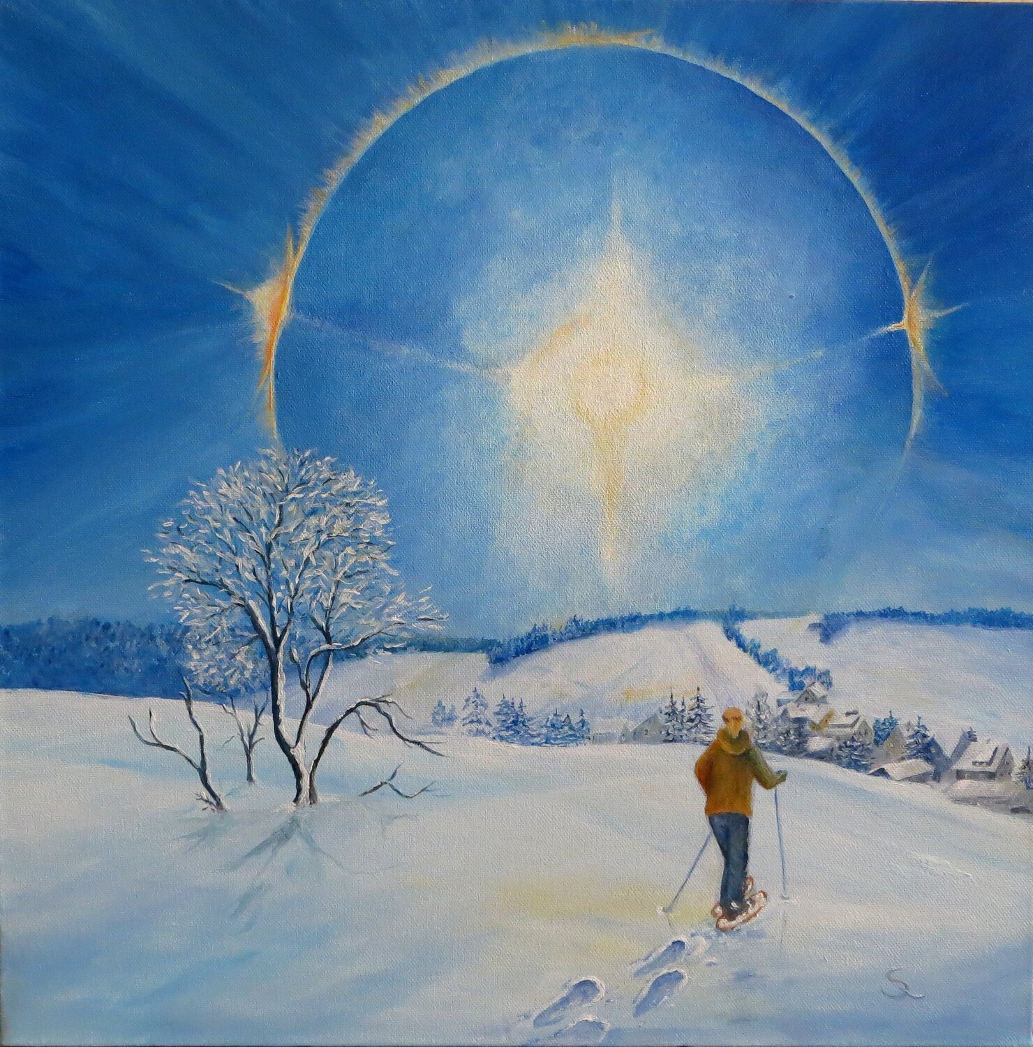 Halo in Steinheid Steffi Rodigas Original painting for sale