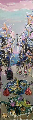 Still life by the sea by Olga Soloviova, Painting for Sale on Select