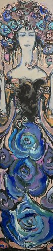 Spring keeper by Olga Soloviova, Painting for Sale on Select