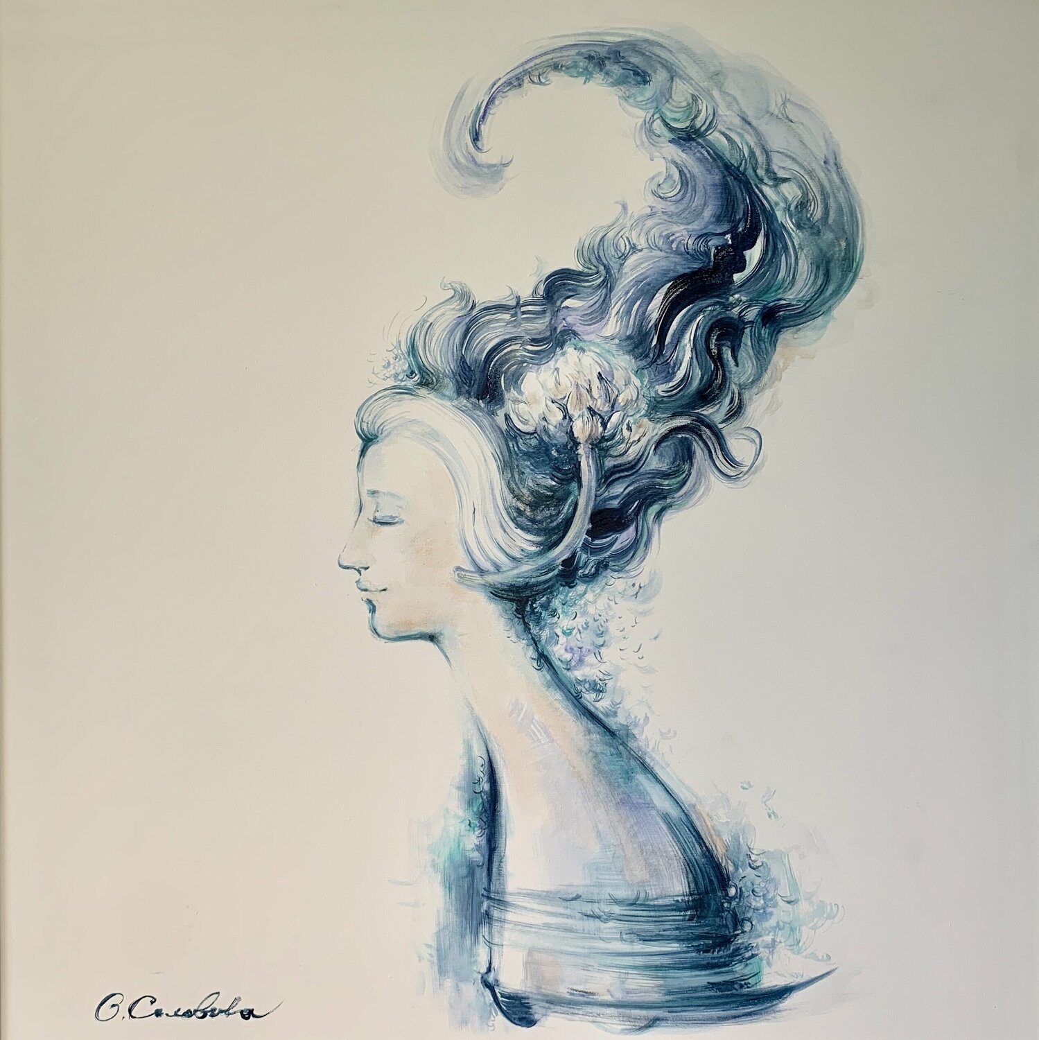 Seasons Olga Soloviova Original painting for sale