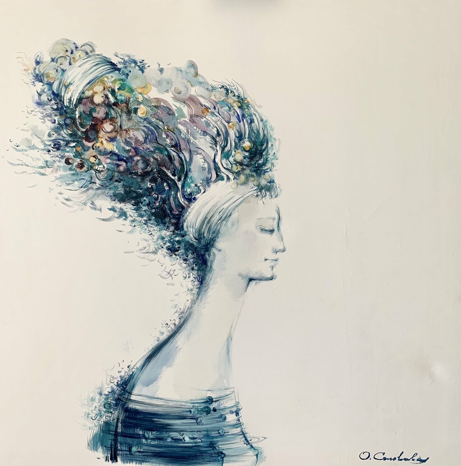 Seasons 2 Olga Soloviova Original painting for sale