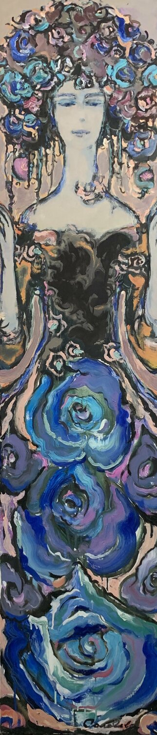 Spring keeper Olga Soloviova Original painting for sale