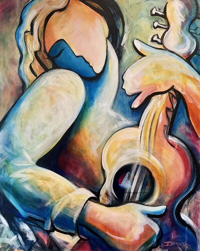 In Harmony by Jeanette Jarville, Painting for Sale on Select