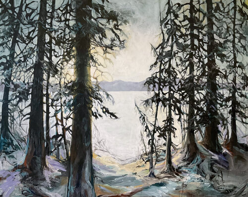 Forest Bathing by Jeanette Jarville, Painting for Sale on Select