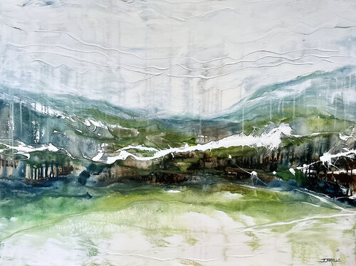 Sea to Sky #2 by Jeanette Jarville, Painting for Sale on Select
