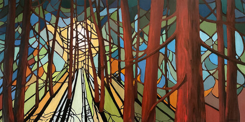 Sunrays by Jeanette Jarville, Painting for Sale on Select