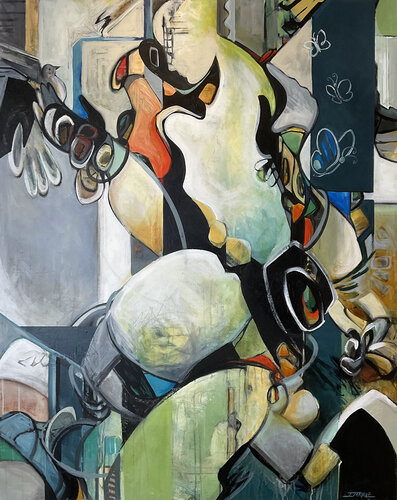 Seeking Freedom by Jeanette Jarville, Painting for Sale on Select
