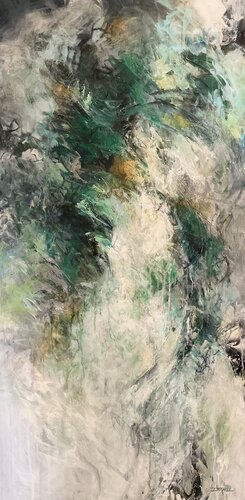Sea Ribbons by Jeanette Jarville, Painting for Sale on Select