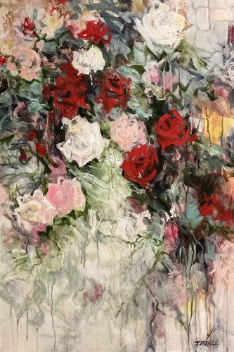 Expression of Love by Jeanette Jarville, Painting for Sale on Select