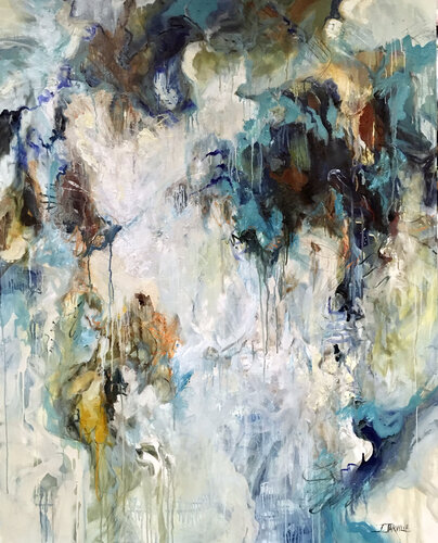 A Thousand Splashes Sparkle by Jeanette Jarville, Painting for Sale on Select