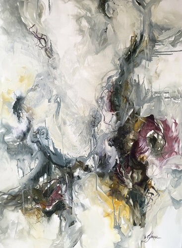 The Om by Jeanette Jarville, Painting for Sale on Select