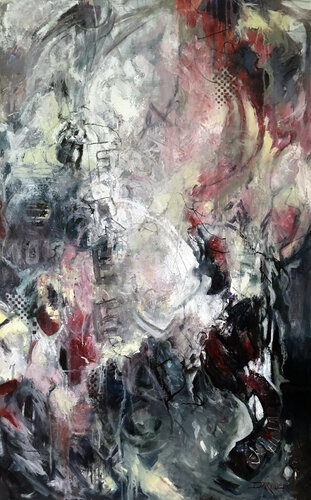 There is Freedom in Letting Go by Jeanette Jarville, Painting for Sale on Select