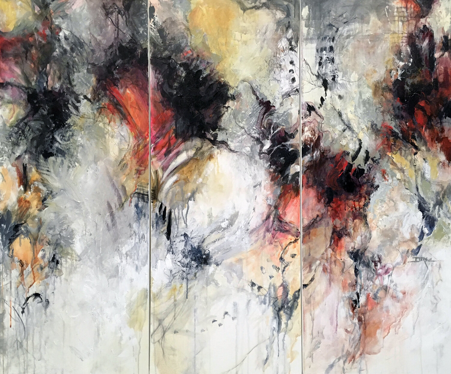 Heart Strings Jeanette Jarville Original painting for sale