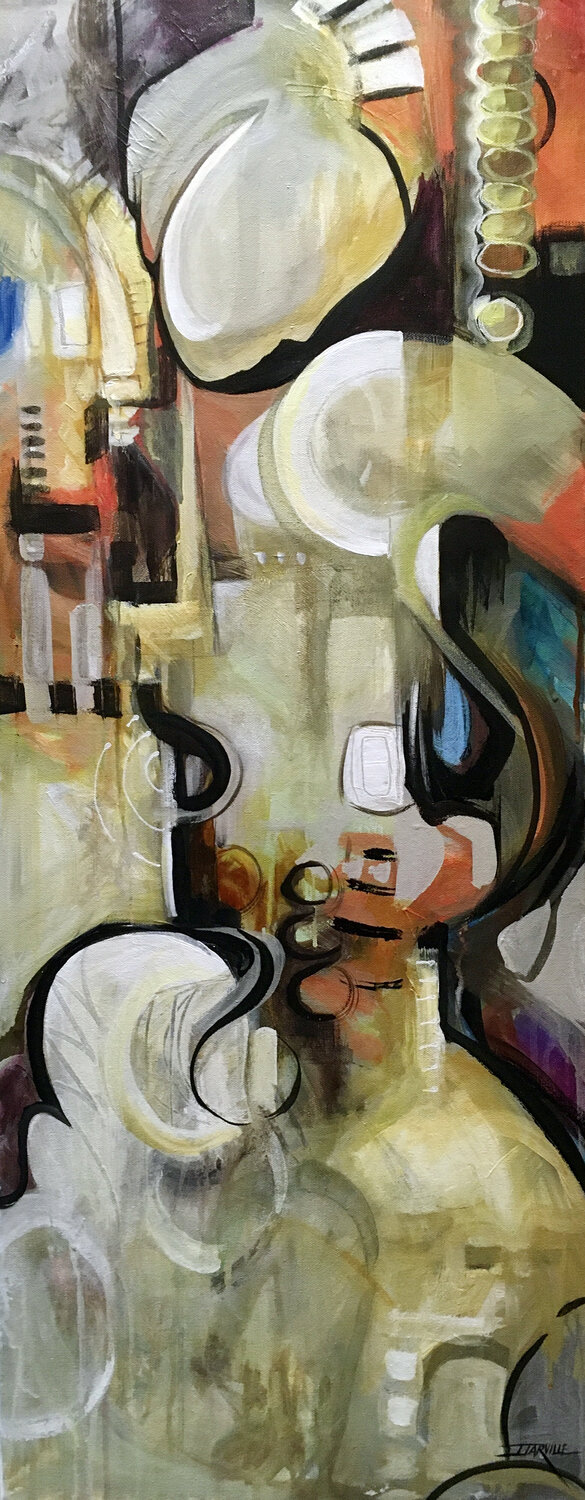 Mid Century Maude Jeanette Jarville Original painting for sale