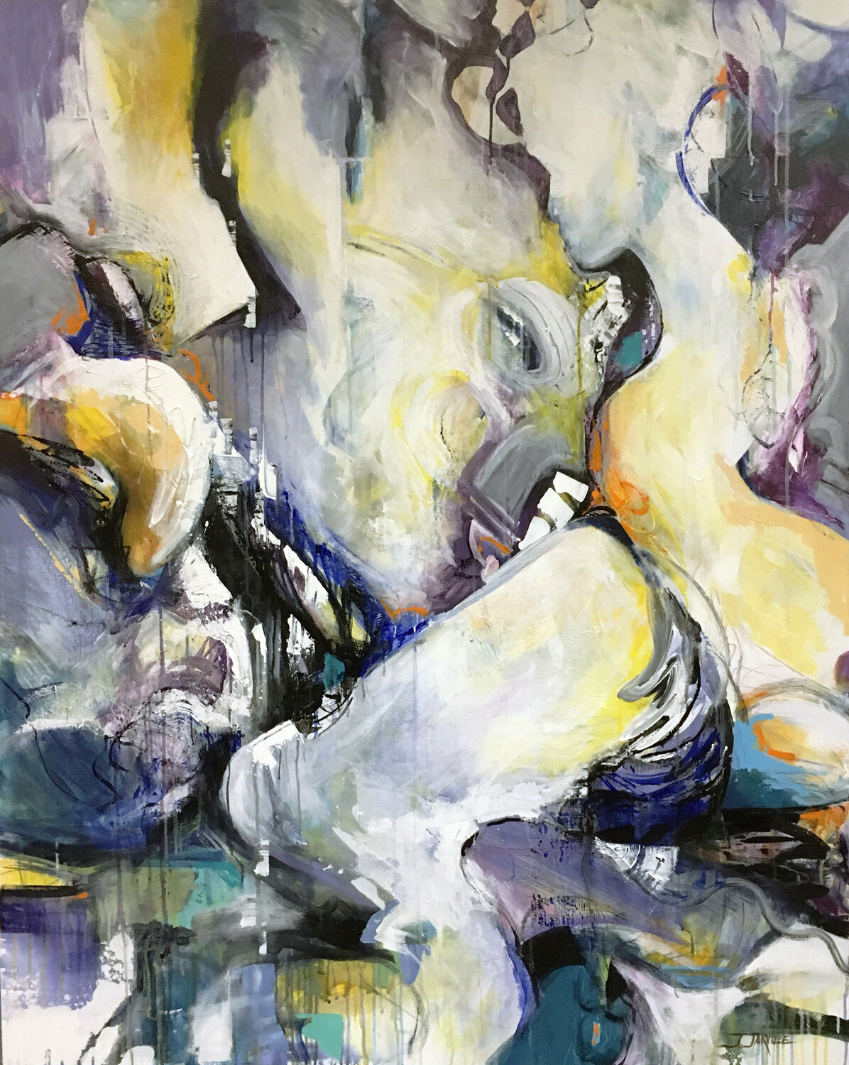 The Waltz Jeanette Jarville Original painting for sale