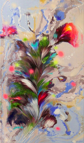 Flower by Irini Karpikioti, Painting for Sale on Select