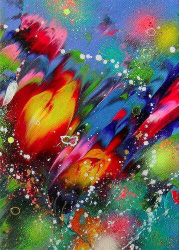 Evening Awakening by Irini Karpikioti, Painting for Sale on Select