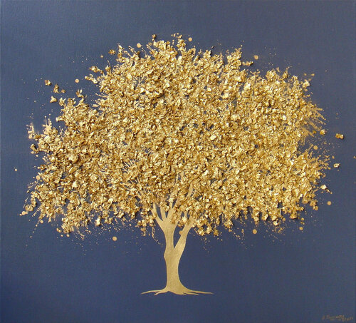 Tree of Life by Irini Karpikioti, Painting for Sale on Select