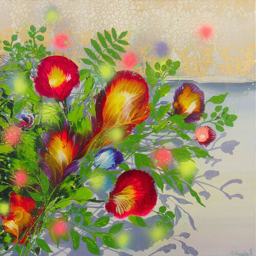 Morning awakening by Irini Karpikioti, Painting for Sale on Select