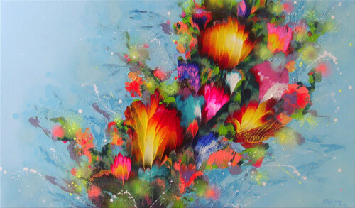 Enchantment by Irini Karpikioti, Painting for Sale on Select
