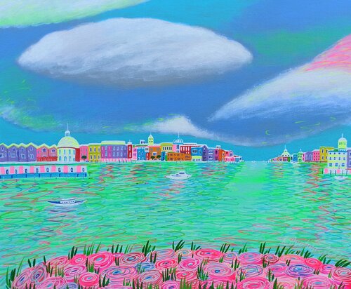 Open Up Your Heart by Katrina Avotina, Painting for Sale on Select