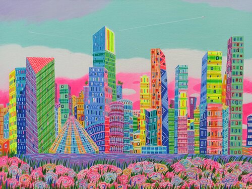 There Are Many Reasons To Love by Katrina Avotina, Painting for Sale on Select