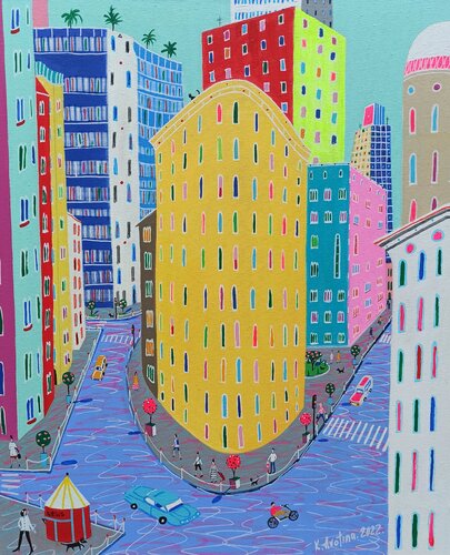 In The Heart Of Everything by Katrina Avotina, Painting for Sale on Select