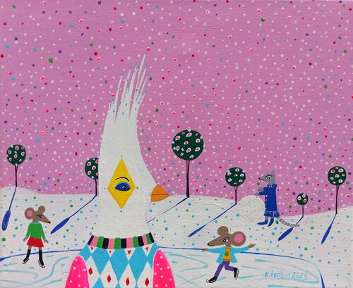Supervisor by Katrina Avotina, Painting for Sale on Select