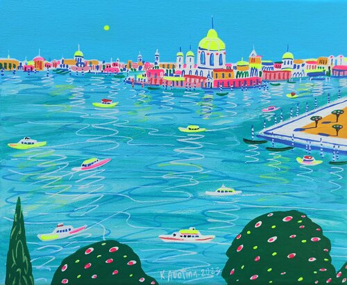 Venetian Sunlight Dreams by Katrina Avotina, Painting for Sale on Select