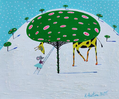 One Step At A Time, Alice by Katrina Avotina, Painting for Sale on Select
