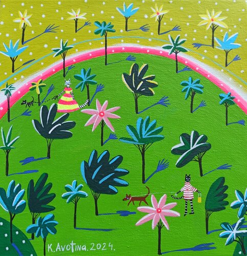 Under The Sun by Katrina Avotina, Painting for Sale on Select
