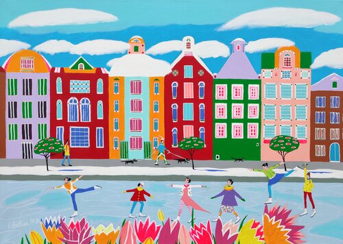 A Whisper Of Magic In The Dutch Spring by Katrina Avotina, Painting for Sale on Select