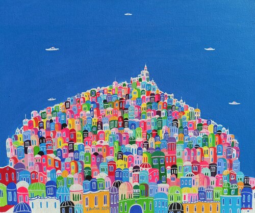 Upward To The Light by Katrina Avotina, Painting for Sale on Select
