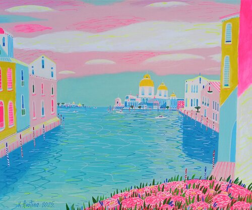 Venice Stole My Heart by Katrina Avotina, Painting for Sale on Select