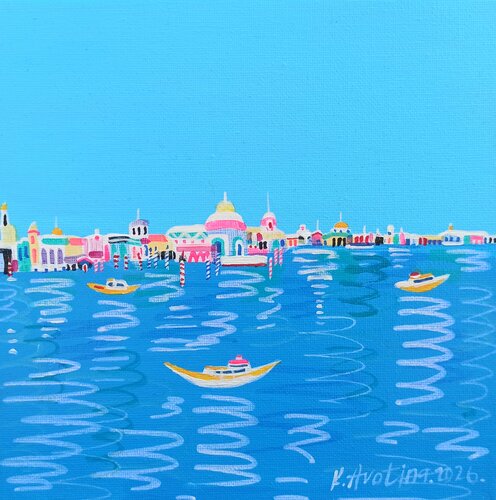 Reflections by Katrina Avotina, Painting for Sale on Select