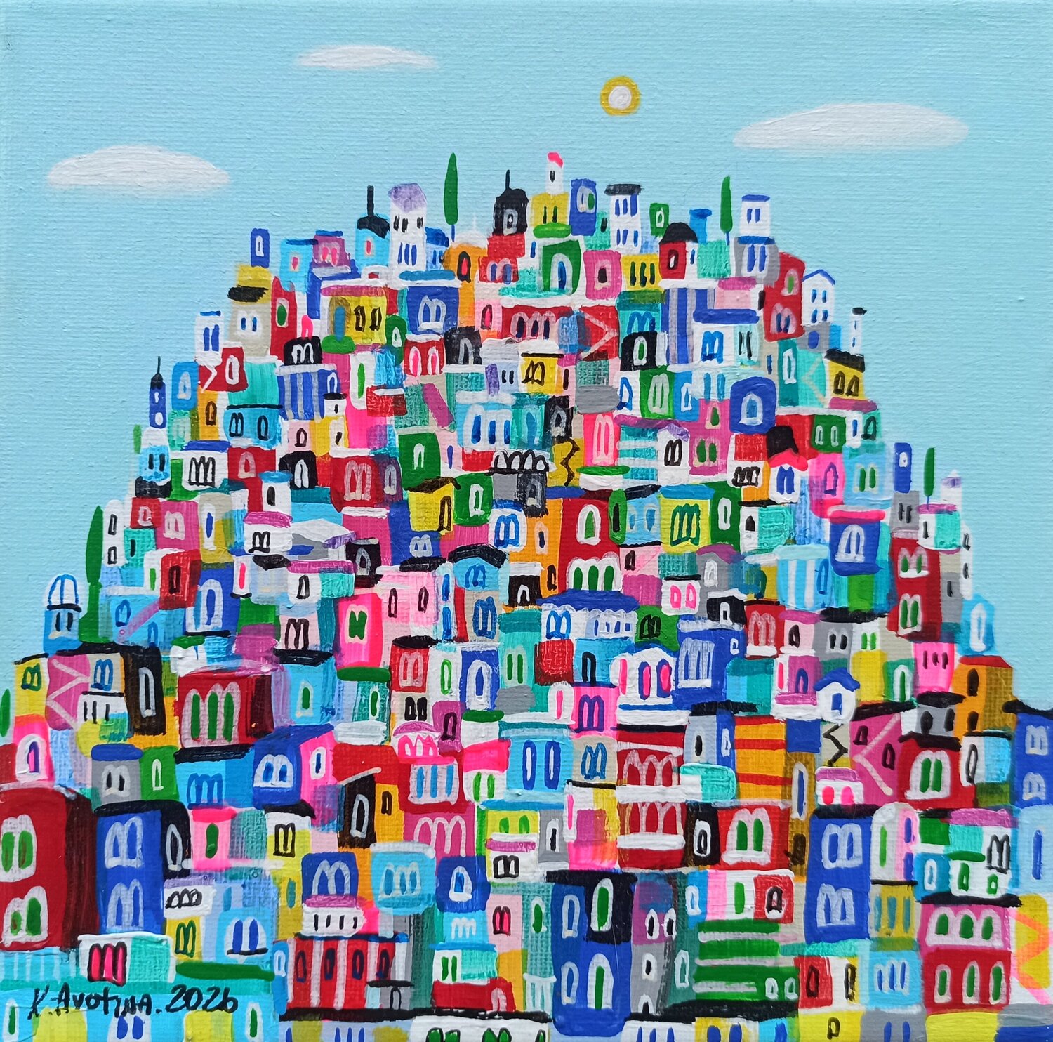 Sunbreak Katrina Avotina Original painting for sale
